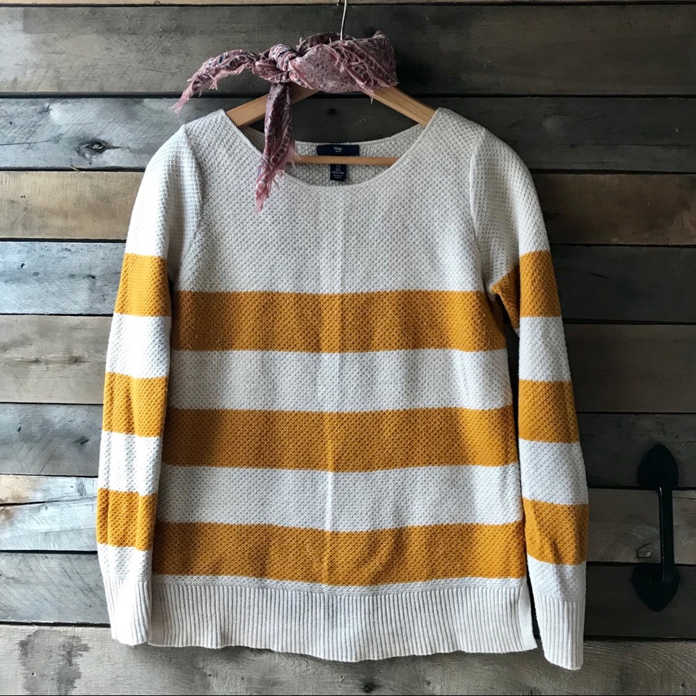 Gap factory striped sweater